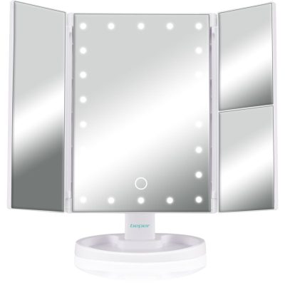 BEPER P302VIS050 kosmetické zrcátko s LED podsvícením 1 ks - parfo.cz