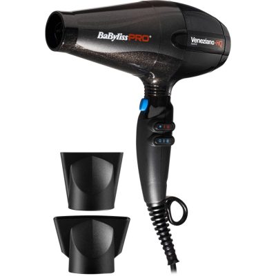 BaByliss PRO Veneziano-HQ Ionic Ultra-Long fén na vlasy Black - parfo.cz