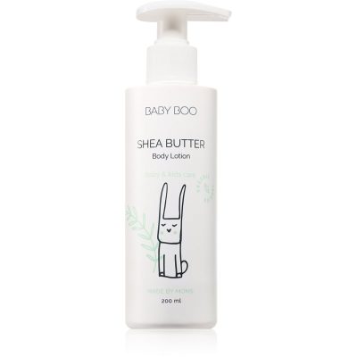 Baby Boo SHEA BUTTER Body Lotion přírodní dětské tělové mléko s bambuckým máslem 200 ml - parfo.cz