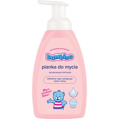 Bambino Baby Wash Foam pěna do koupele na tělo a vlasy pro děti od narození 500 ml - parfo.cz