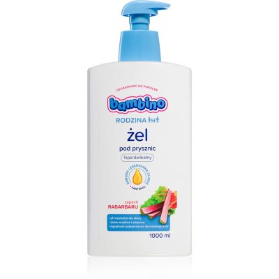 Bambino Family Rhubarb jemný sprchový gel 1000 ml - parfo.cz