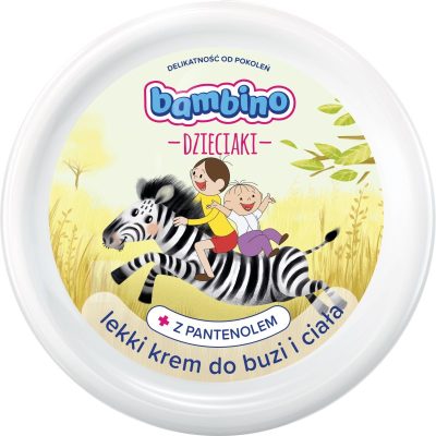 Bambino Kids Bolek and Lolek Face and Body Cream hydratační krém na tělo a obličej pro děti Beach 250 ml - parfo.cz