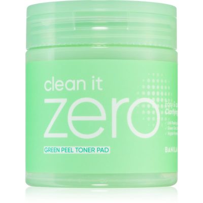 Banila Co. clean it zero Green Peel Toner Pad peelingové pleťové tamponky pro mastnou a problematickou pleť 70 ks - parfo.cz