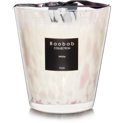 Baobab Collection Pearls White vonná svíčka 16 cm - parfo.cz