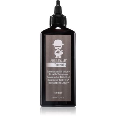 Barba Italiana Tintoretto Multi Level Grey tónovací šampon na vlasy 150 ml - parfo.cz