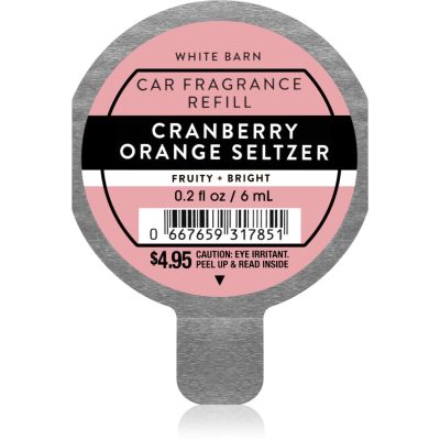 Bath & Body Works Cranberry Orange Seltzer vůně do auta náhradní náplň 6 ml - parfo.cz