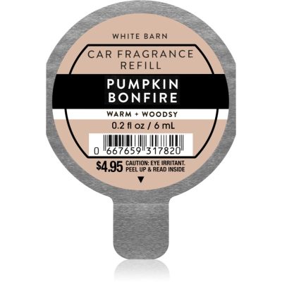 Bath & Body Works Pumpkin Bonfire vůně do auta náhradní náplň 6 ml - parfo.cz