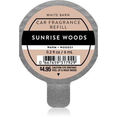 Bath & Body Works Sunrise Woods vůně do auta náhradní náplň 6 ml - parfo.cz