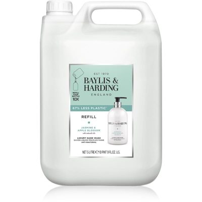 Baylis & Harding Jasmine & Apple Blossom tekuté mýdlo na ruce náhradní náplň 5000 ml - parfo.cz