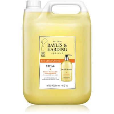 Baylis & Harding Sweet Mandarin & Grapefruit tekuté mýdlo na ruce náhradní náplň 5000 ml - parfo.cz