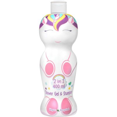 Be a Unicorn Shampoo & Shower Gel sprchový gel a šampon 2 v 1 pro děti 400 ml - parfo.cz