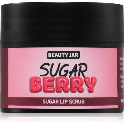 Beauty Jar Berry Sugar peeling na rty s kakaovým máslem a vitamínem E 15 ml - parfo.cz