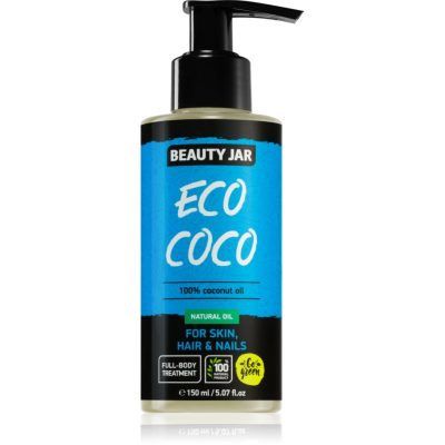 Beauty Jar Eco Coco kokosový olej na tělo a vlasy 150 ml - parfo.cz