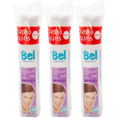 Bel Extra Soft odličovací tampony výhodné balení 3x84 ks - parfo.cz