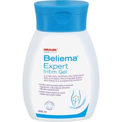 Beliema Expert Intim Gel intimní zdraví gel na intimní hygienu pro ženy 200 ml - parfo.cz