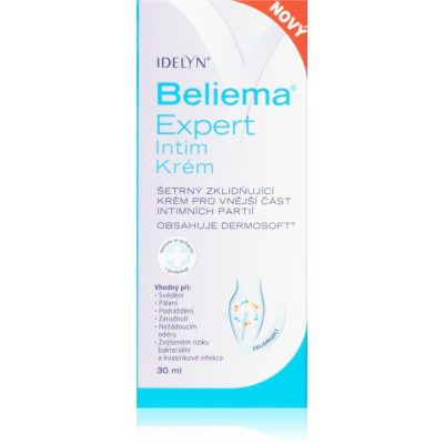 Beliema Expert Intim krém intimní zdraví zklidňující krém na intimní partie 30 ml - parfo.cz