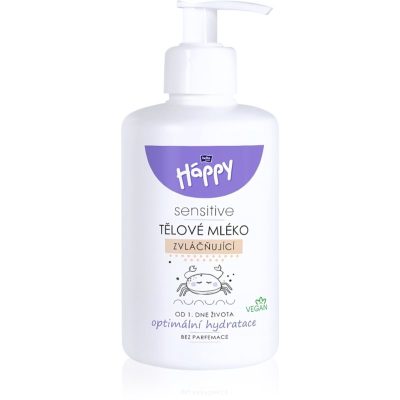 Bella Baby Happy Sensitive zvláčňující tělové mléko pro děti od narození 300 ml - parfo.cz