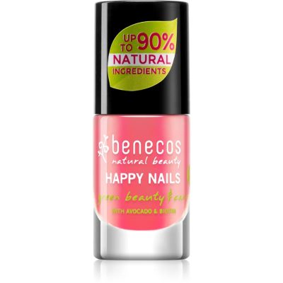 Benecos Happy Nails pečující lak na nehty odstín Peach Sorbet 5 ml - parfo.cz