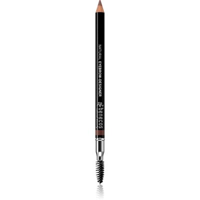 Benecos Natural Beauty oboustranná tužka na obočí s kartáčkem odstín Gentle Brown 1