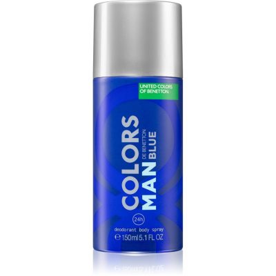 Benetton Colors de Benetton Man Blue deodorant ve spreji pro muže 150 ml - parfo.cz