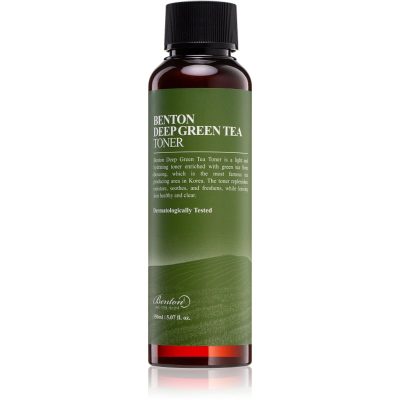 Benton Deep Green Tea hydratační pleťové tonikum se zeleným čajem 150 ml - parfo.cz