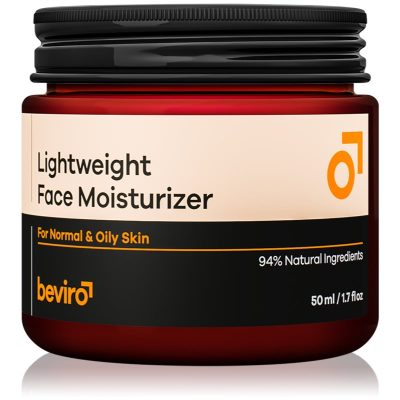 Beviro Lightweight Face Moisturizer hydratační krém pro muže 50 ml - parfo.cz