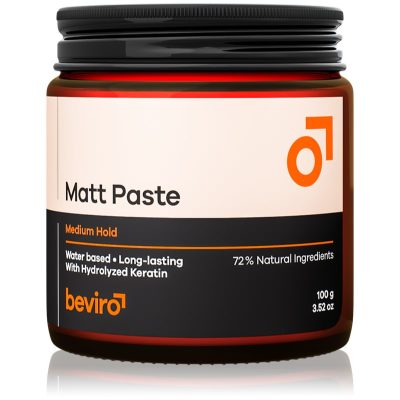 Beviro Matt Paste Medium Hold pasta na vlasy Matt 100 ml - parfo.cz