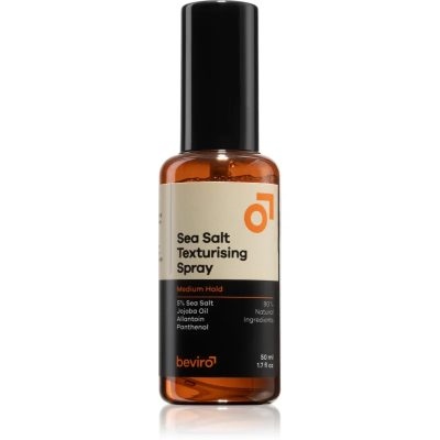 Beviro Sea Salt Texturising Spray slaný sprej střední zpevnění 50 ml - parfo.cz