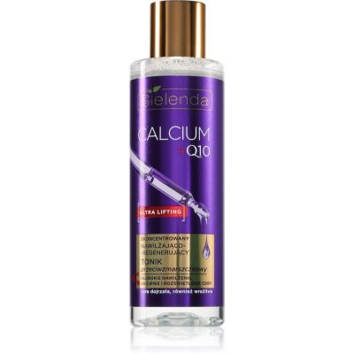 Bielenda Calcium + Q10 Concentrated moisturizing and regenerating anti-wrinkle tonic hydratační tonikum proti vráskám 200 ml - parfo.cz