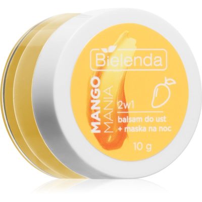 Bielenda Lip Care Lip Balm + Night Mask balzám na rty s vůní Mango Mania 10 g - parfo.cz