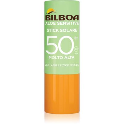 Bilboa Aloe Sensitive opalovací krém v tyčince SPF 50+ 12 ml - parfo.cz