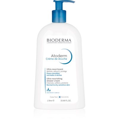 Bioderma Atoderm Sprchový Krém výživný sprchový krém pro normální až suchou citlivou pokožku 1000 ml - parfo.cz