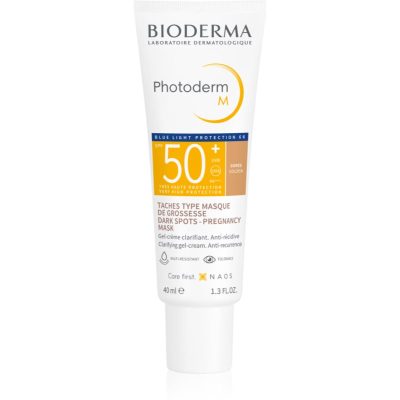 Bioderma Photoderm M ochranný tónovací krém proti pigmentovým skvrnám SPF 50+ odstín Golden 40 ml - parfo.cz