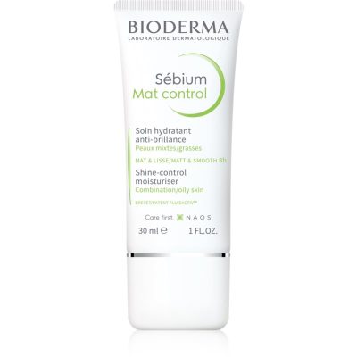 Bioderma Sébium Mat Control lehký hydratační krém proti lesknutí pleti a rozšířeným pórům 30 ml - parfo.cz