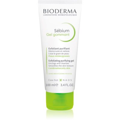 Bioderma Sébium Peelingový Gel čisticí peeling pro mastnou a smíšenou pleť 100 ml - parfo.cz