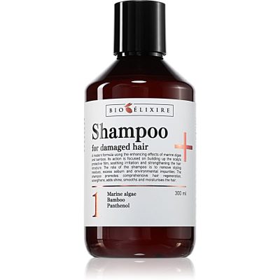 Bioélixire For Damaged Hair posilující šampon pro poškozené vlasy 300 ml - parfo.cz