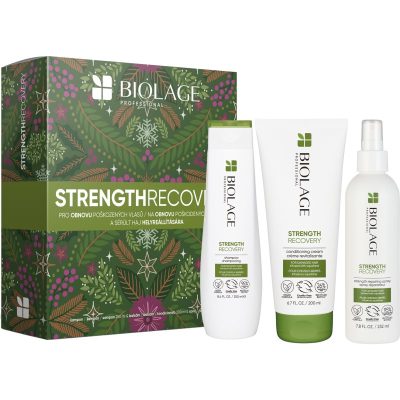 Biolage Strength Recovery dárková sada pro poškozené vlasy - parfo.cz