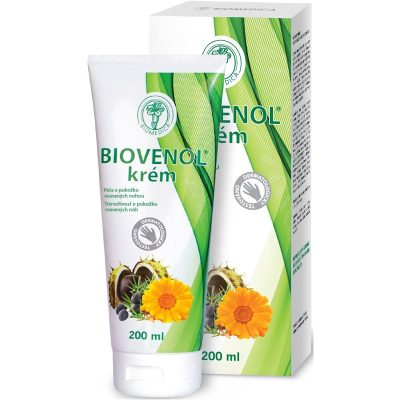 Biomedica Biovenol Bivenol krém na nohy s chladivým účinkem 200 ml - parfo.cz