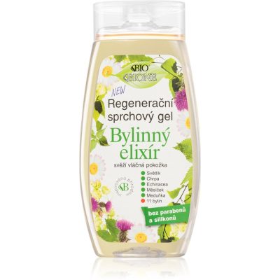 Bione Cosmetics Bylinný elixír regenerační sprchový gel 260 ml - parfo.cz