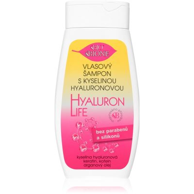 Bione Cosmetics Hyaluron Life šampon s kyselinou hyaluronovou 260 ml - parfo.cz