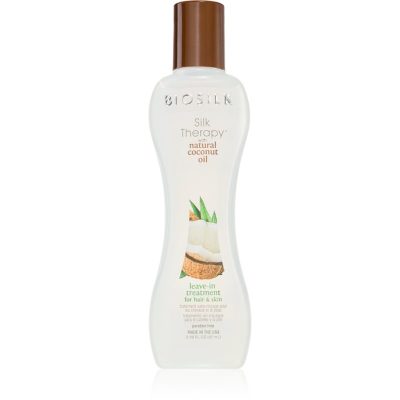 Biosilk Silk Therapy Natural Coconut Oil bezoplachová hydratační péče na vlasy a tělo 67 ml - parfo.cz