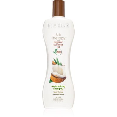 Biosilk Silk Therapy Natural Coconut Oil hydratační šampon s kokosovým olejem 355 ml - parfo.cz