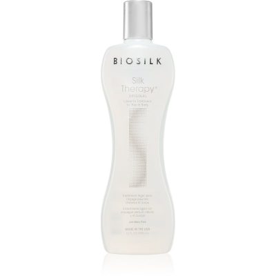 Biosilk Silk Therapy Original hedvábná regenerační péče pro všechny typy vlasů 355 ml - parfo.cz