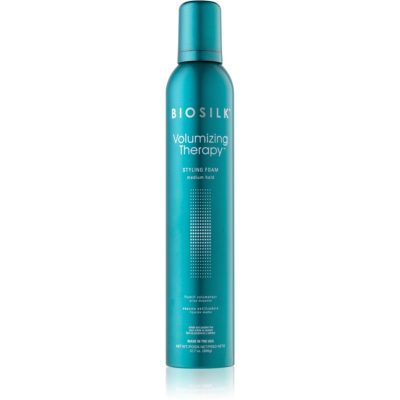 Biosilk Volumizing Therapy Styling Foam pěna na vlasy střední zpevnění 360 g - parfo.cz