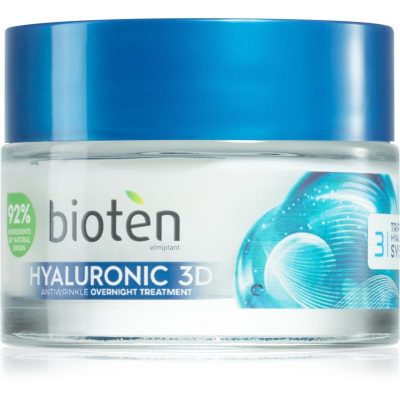 Bioten Hyaluronic 3D hydratační noční krém pro první vrásky 50 ml - parfo.cz