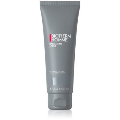 Biotherm Homme Basics Line Scrub peelingový čisticí gel pro muže 125 ml - parfo.cz
