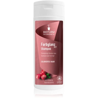 Bioturm Shampoo přírodní šampon pro červené odstíny vlasů 200 ml - parfo.cz