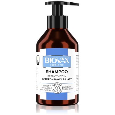 Biovax Prebiotic šampon pro suché vlasy a citlivou pokožku hlavy 200 ml - parfo.cz