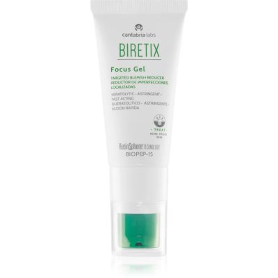 Biretix Treat Focus Gel hydratační a zklidňující gel pro mastnou pleť se sklonem k akné 15 ml - parfo.cz