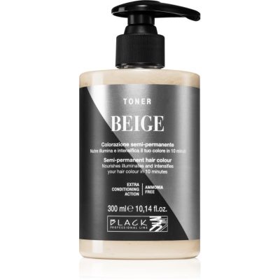 Black Professional Line Toner toner pro přírodní odstíny Beige 300 ml - parfo.cz